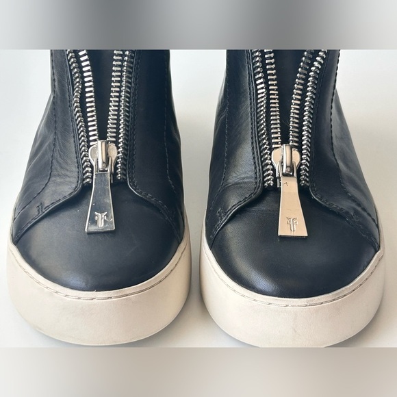 Frye Black and White Women's Sneakers - Picture 9 of 10